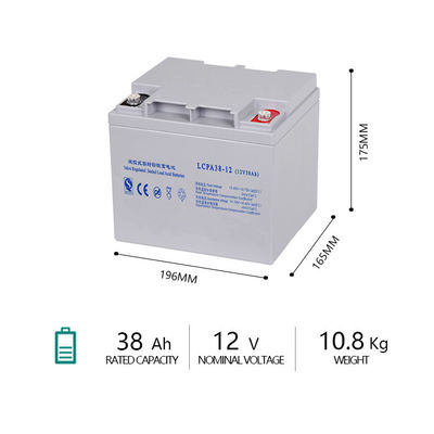 CASI 12V 38Ah Sla Deep Cycle Battery Vrla Rechargeable Solar System
