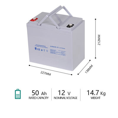 50Ah SLA Sealed Lead Acid Battery VRLA Deep Cycle Battery Backup