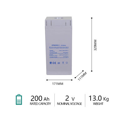 200Ah SLA Sealed Lead Acid Battery GFM Vrla Deep Cycle Battery