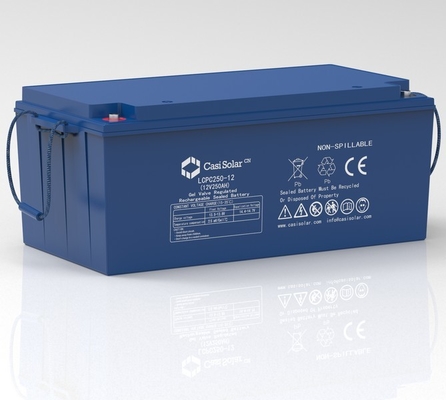 True Deep Cycle Sealed Agm Solar Gel Battery 12v 250ah Front Terminal